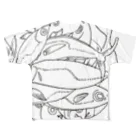 megumiillustrationのAJI All-Over Print T-Shirt