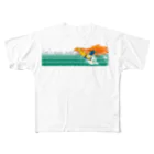 JOKERS FACTORYのENJOY SURFING フルグラフィックTシャツ