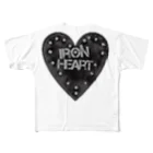 長谷川瑞己（はせがわみずき）のIron Heart All-Over Print T-Shirt