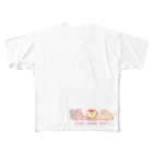 Three.Pieces.Pictures.Itemの｢やどかり珈琲モルモット｣イラスト All-Over Print T-Shirt