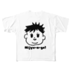 LLP-babyのNijyu-a -go!多毛boy フルグラフィックTシャツ