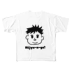 LLP-babyのNijyu-a -go!多毛girl フルグラフィックTシャツ