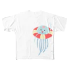 Three.Pieces.Pictures.Itemのうきわくらげ All-Over Print T-Shirt