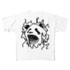 kaika_kamkamのroast-panda フルグラフィックTシャツ