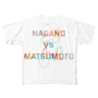 福人ずけのNAGANO  vs MATSUMOTO フルグラフィックTシャツ