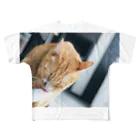 前田侑希のネコモノ All-Over Print T-Shirt