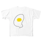 おさるん家の黄身付きのとり All-Over Print T-Shirt