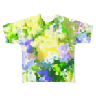 motomo.の青いブーケ. All-Over Print T-Shirt