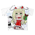 Reina_ariceのうさみみサンタの服 フルグラフィックTシャツ