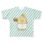 エツコロジーのおじゃもんくんさわやか温泉 All-Over Print T-Shirt