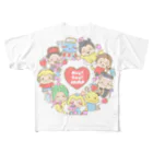 🦄👑 Precious Boyのぐるぐる★ぷぅちゃん All-Over Print T-Shirt