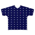 けーらんのお店の【UN-T】ドットウンチ All-Over Print T-Shirt