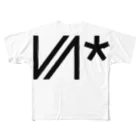 3CH.jpのVIVID Neon*VN logo フルグラフィックTシャツ