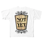 NOT YETのNOTYET　WOOD_01 フルグラフィックTシャツ