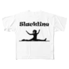 SLACKLINE HUB(スラックライン ハブ)のスラックライン(スプレッド) All-Over Print T-Shirt