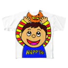 川上農園公式グッズのHAPPY BOY All-Over Print T-Shirt