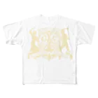 BG FLAMENCOのBGFLAMENCO LOGO GOLD All-Over Print T-Shirt