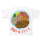 LalaHangeulの長崎トルコライス All-Over Print T-Shirt