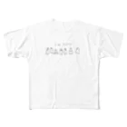 NORIMAKIMAKIのI am KUMA フルグラフィックTシャツ