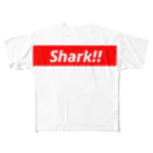 長谷川瑞己（はせがわみずき）のShark!! All-Over Print T-Shirt