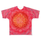 Mandala Mariの情熱の曼荼羅アート All-Over Print T-Shirt