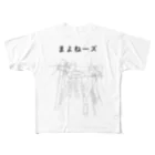 Pioのまよねーズ(モノクロ) All-Over Print T-Shirt