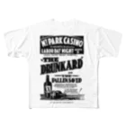 PD selectionのVintage Theatre Poster：ヴィンテージ劇場ポスター All-Over Print T-Shirt