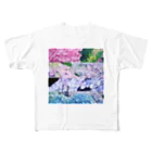クラムボンは笑ったの紫陽花の All-Over Print T-Shirt