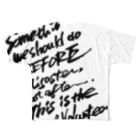 megumiillustrationのVolunteer All-Over Print T-Shirt