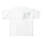 mopumopuのmopuくん フルグラフィックTシャツ