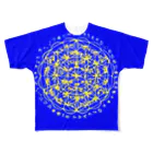 ウアナ*古代文字書工房の古代の薫り三重奏 All-Over Print T-Shirt