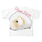 nins・にんずのI love Moya All-Over Print T-Shirt