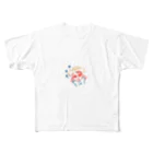 こめ@仲良し夫婦はシンプル思考のこめさん All-Over Print T-Shirt