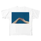 まめすけのin blue All-Over Print T-Shirt