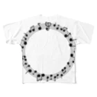 パーティープラネットのミュージックサークル All-Over Print T-Shirt