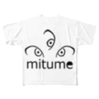 みつめのmitume フルグラフィックTシャツ