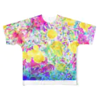 ✨🌈✨ユラクラカン🇯🇵 ✨🌈✨の🌹✨開花🌹✨ All-Over Print T-Shirt