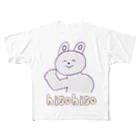 boorichanの筒抜け！ひそひそ話し フルグラフィックTシャツ