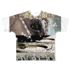 yooh’sbar☆のTemple visit to Zenkoji by being pulled by a horse All-Over Print T-Shirt