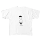 pi__gのぼーっと生きる All-Over Print T-Shirt