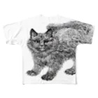 segasworksのふわふわの仔猫 フルグラフィックTシャツ