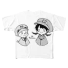 アメイユウのpostman フルグラフィックTシャツ