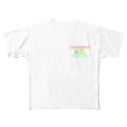 ボーにんげんの家の孤島のボーにんげん フルグラフィックTシャツ