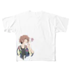 鉄坊独壇場のlazy morning All-Over Print T-Shirt