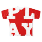 PLAY clothingのPLAY FULL R フルグラフィックTシャツ