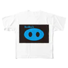 BooBoo’s OO のBooBoo's OO Blue フルグラフィックTシャツ