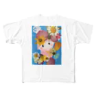 kuu_kaスマホケースの花の妖精さん フルグラフィックTシャツ