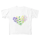 boodashの七草でハート All-Over Print T-Shirt