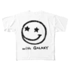 with GALAXYのwith GALAXY フルグラフィックTシャツ