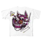 UFOのCat All-Over Print T-Shirt